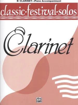 Tovární Cena CLASSIC FESTIVAL SOLOS 1 / klarinet - klavírní doprovod