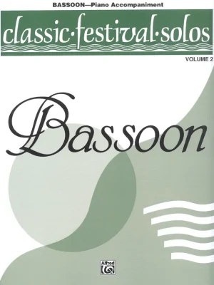 Nejlepší Volba CLASSIC FESTIVAL SOLOS 2 / fagot - klavírní doprovod