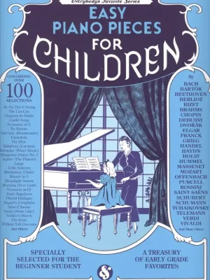 Everybody's Favorite: Easy Piano Pieces for Children / snadné klavírní skladby pro děti (modrý sešit) Nová Kolekce