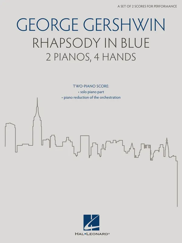 Gershwin: RHAPSODY IN BLUE / 2 klavíry 4 ruce Koupit Online