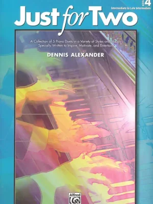Just for Two 4 / pět originálních duet pro středně pokročilé klavíristy - 1 klavír 4 ruce Poslední Šance