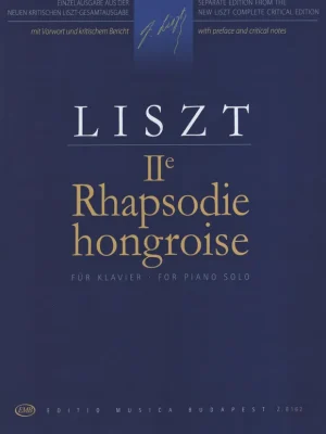 Horká Nabídka Liszt: Hungarian Rhapsody No.2 (Maďarská rapsodie č.2) / klavír sólo
