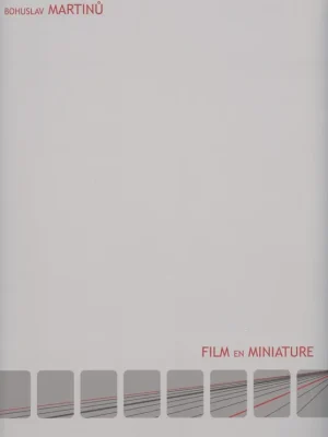 Martinů: Film en Miniature - šest skladeb pro sólo klavír Akční Cena