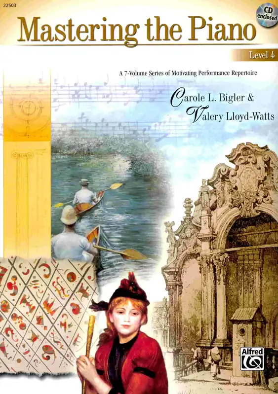 MASTERING THE PIANO 4 + CD / sólo klavír Dokud Zásoby Vydrží