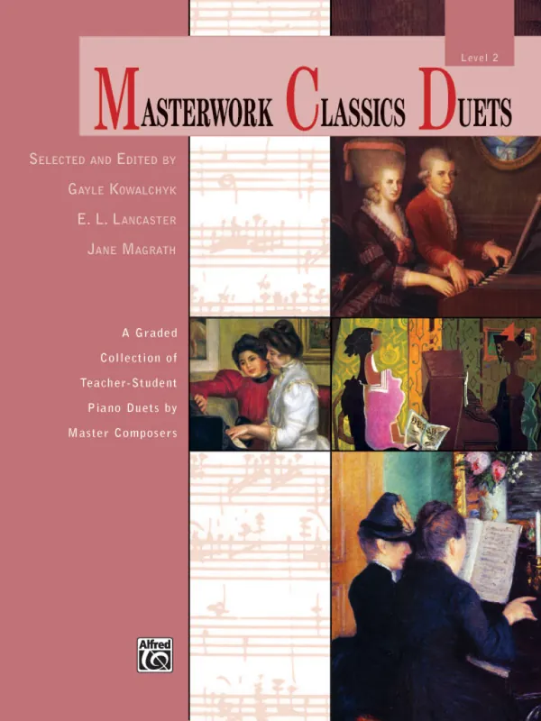 Masterwork Classics Duets2 / 1 klavír 4 ruce (žák a učitel) Novinka