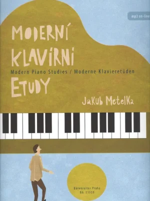 Moderní klavírní etudy - Jakub Metelka Koupit Online