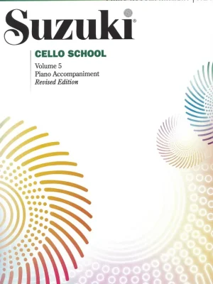 Originální Suzuki Cello School 5 - klavírní doprovod