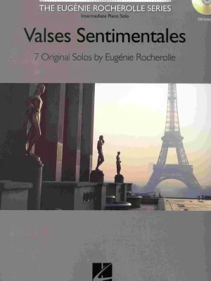 Originální VALSES SENTIMENTALES by Eugenie Rocherolle + CD / sólo klavír
