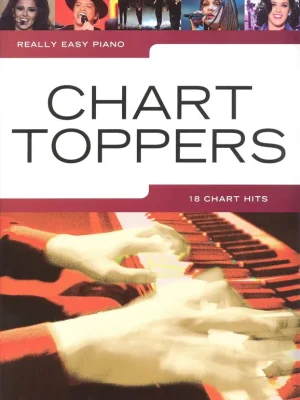 Really Easy Piano - CHART TOPPERS (18 oblíbených hitů) Novinka