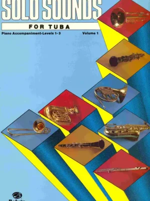 Tovární Cena SOLO SOUNDS FOR TUBA level 1-3 / tuba - klavírní doprovod