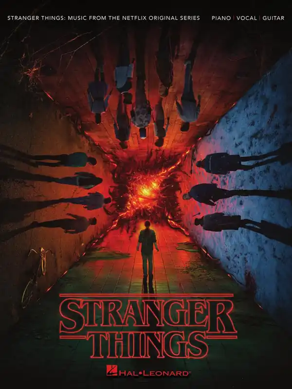 Stranger Things - písničky a melodie z úspěšného seriálu Netflixu - klavír/zpěv/kytara Nová Kolekce