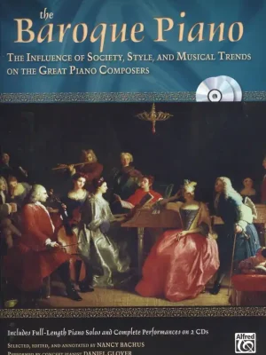 Autentický The Baroque Piano + 2x CD / barokní skladby pro klavír