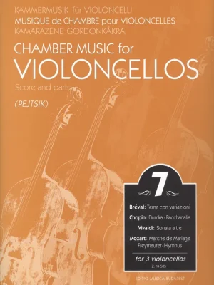 Ihned K Objednání Chamber Music for VIOLONCELLOS 7 / šest skladeb pro tři violoncella