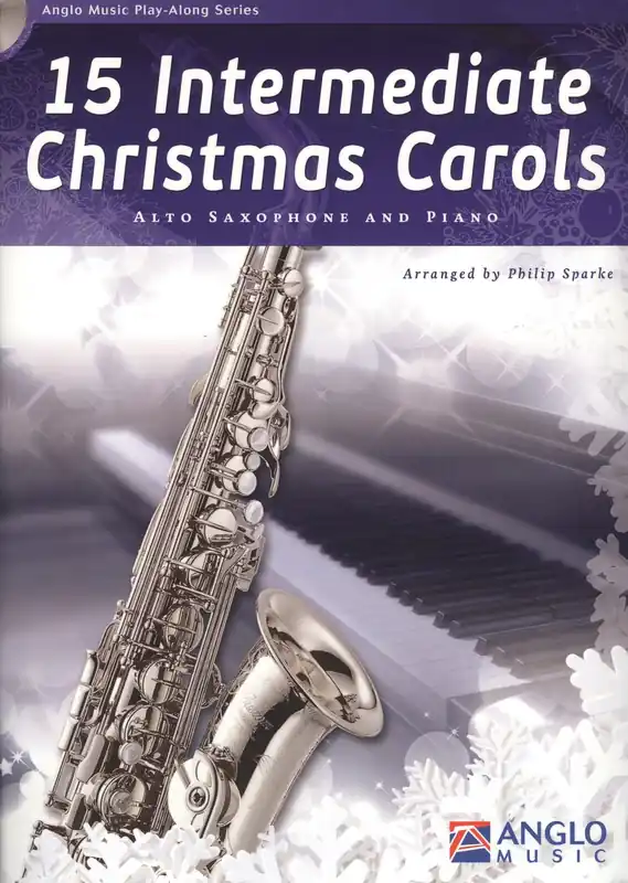 Víkendová Akce 15 Intermediate Christmas Carols + CD / altový saxofon a klavír