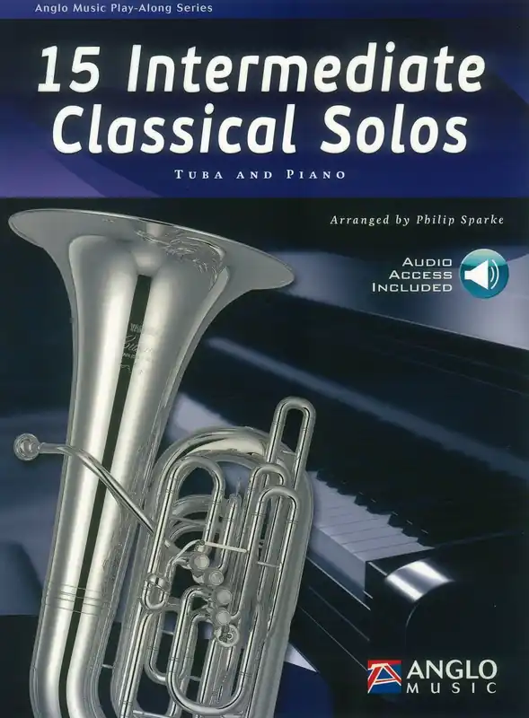 Top Prodej 15 Intermediate Classical Solos + AO / tuba a klavír