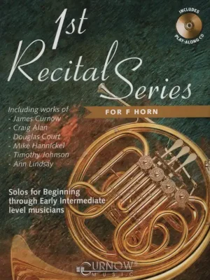 1st RECITAL SERIES + CD / lesní roh (f horn) - sólový sešit Nízká Cena