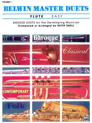 Belwin Master Duets - Easy 1 / příčná flétna Cenová Bomba