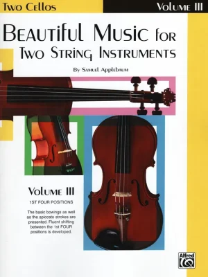 Top Prodej Beautiful Music 3 for Two String Instruments/ skladby pro dvě violoncella