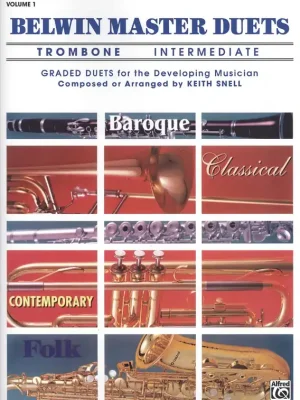 Belwin Master Duets - Intermediate 1 / pozoun (trombón) Novinka