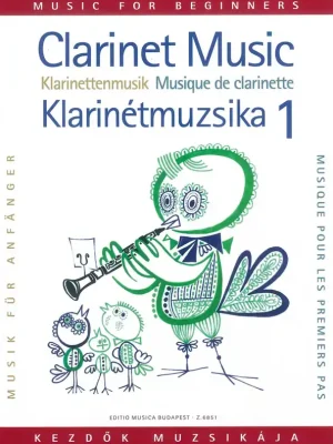 Clarinet Music 1 / klarinet a klavír - snadné přednesové skladby Sezónní Sleva