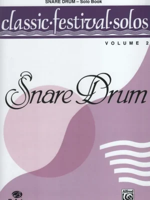 CLASSIC FESTIVAL SOLOS 2 / malý buben - sólový sešit Novinka