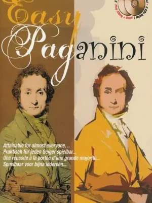 EASY PAGANINI + 2 CD / skladby pro housle a klavír Ověřený