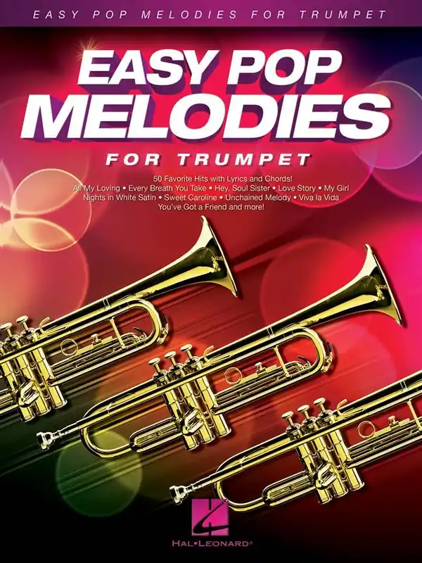 EASY POP MELODIES for Trumpet / 50 populárních hitů pro trumpetu Výhodná Nabídka