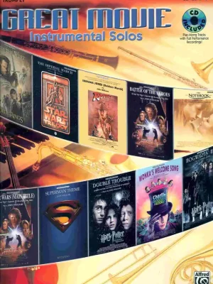 GREAT MOVIE INSTRUMENTAL SOLOS + CD / trumpeta Aktuální
