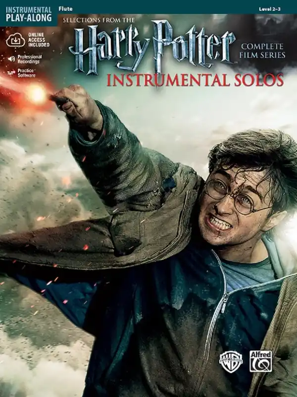 HARRY POTTER: Complete Film Series - Instrumental Solos + Audio Online / příčná flétna Oblíbený