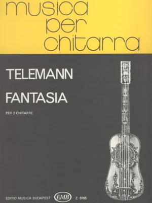 Musica per chitarra: TELEMANN - Fantasia / skladba pro dvě kytary Bezpečná Platba