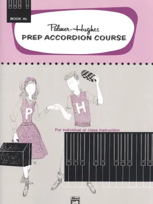 Prep Accordion Course Book 4B / škola hry na akordeon Výhodná Nabídka
