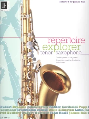 Repertoire Explorer (Grade 1-3) / snadné přednesové skladby pro tenorový saxofon a klavír Výprodej