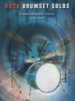 Rock Drumset Solos - 8 contemporary pieces / 8 současných rockových sól na bicí nástroje Akční Cena