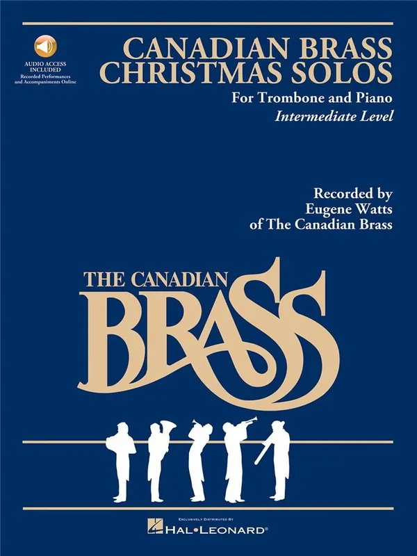 Doprava Zdarma The Canadian Brass - Christmas Solos + Audio Online / trombón (pozoun) a klavír