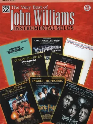 The Very Best of John Williams - Instrumental Solos + CD / altový saxofon Poslední Šance