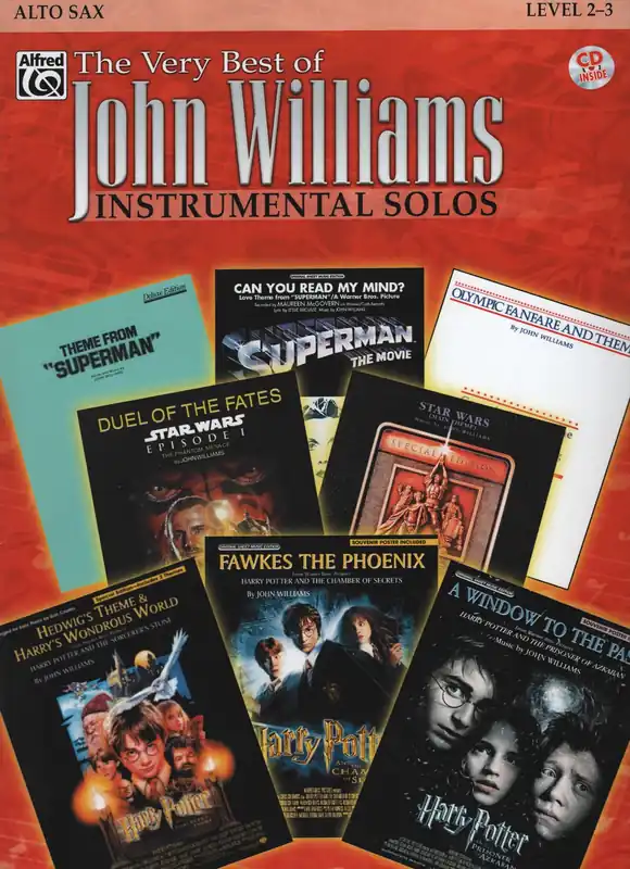 The Very Best of John Williams - Instrumental Solos + CD / altový saxofon Poslední Šance