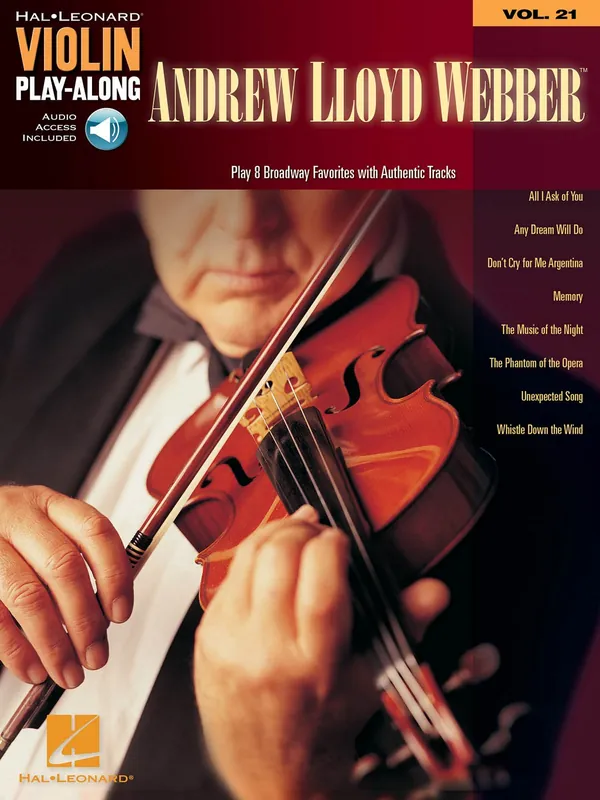 VIOLIN PLAY-ALONG 21 - ANDREW LLOYD WEBBER + Audio Online Originální