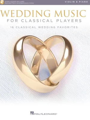 Expresní Doručení WEDDING MUSIC for Classical Players + Audio Online / housle a klavír
