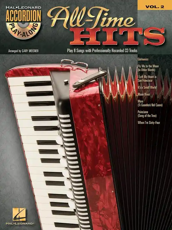 Akce Accordion Play Along 2 - ALL-TIME HITS + CD
