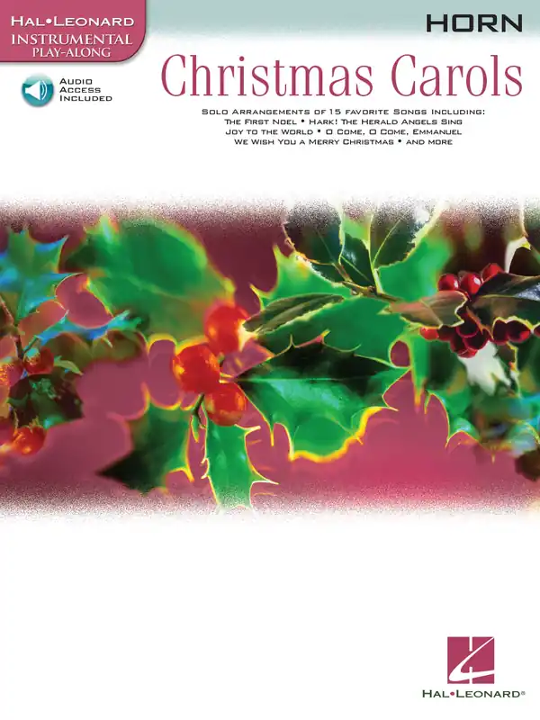 Akční Nabídka CHRISTMAS CAROLS + CD / lesní roh (f horn)