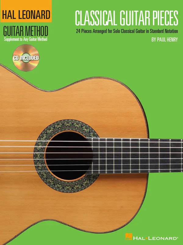 Novinka CLASSICAL GUITAR PIECES + CD (Hal Leonard Guitar Method)
