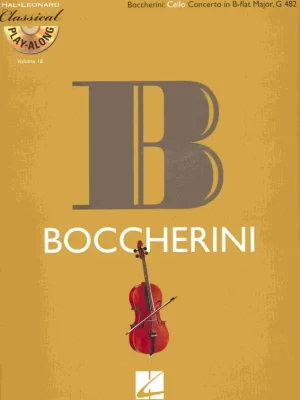 CLASSICAL PLAY ALONG 16 - Boccherini: Cello Concerto in B-flat Major, G 482 + CD / violoncello Hit Sezóny