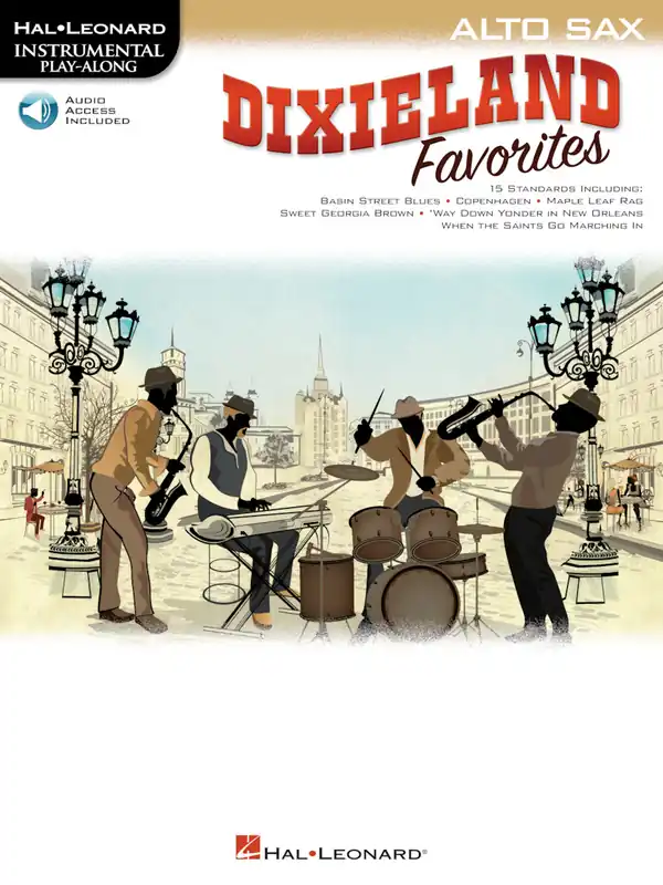 DIXIELAND Favorites + Audio Online / altový saxofon Top Prodej