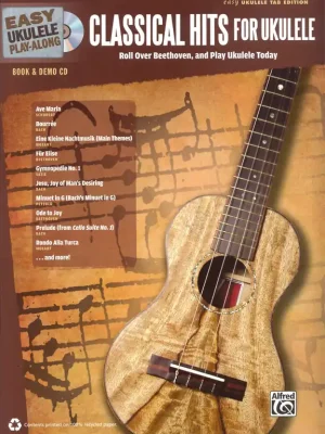 Easy Ukulele Play-Along: Classical Hits for Ukulele + CD / melodie + tabulatura Přímo Od Výrobce