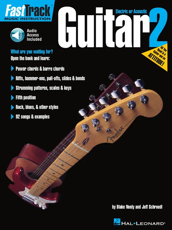 FASTTRACK - GUITAR 2 + Audio Online music instruction Cenový Hit