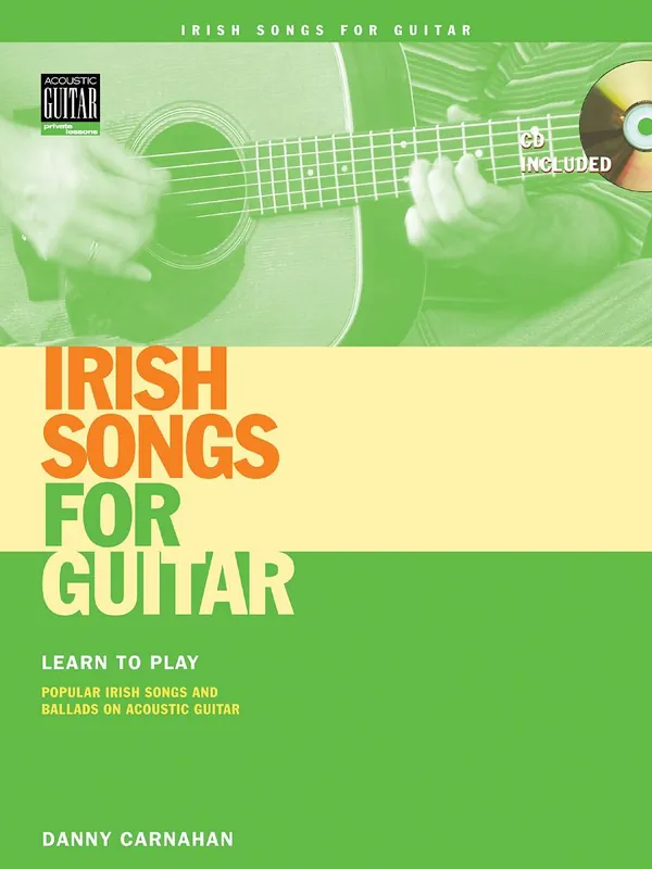 Cenová Bomba Irish Songs for Guitar + CD / zpěv & kytara + tabulatura