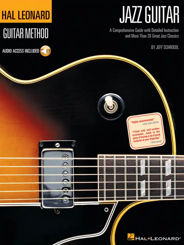 JAZZ GUITAR + Audio Online (Hal Leonard Jazz Guitar Method) / kytara + tabulatura Super Cena