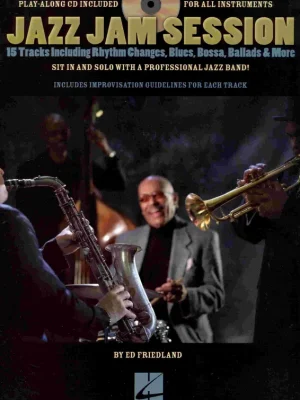 Ověřený JAZZ JAM SESSION + CD your improvisation with a professional jazz band