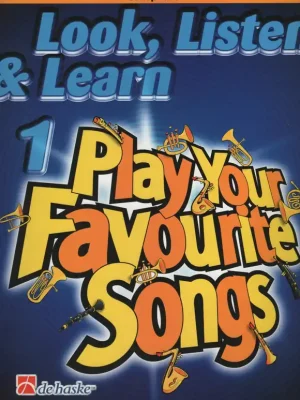 Top Prodej LOOK, LISTEN & LEARN 1 - FAVOURITE SONGS alto sax / altový saxofon