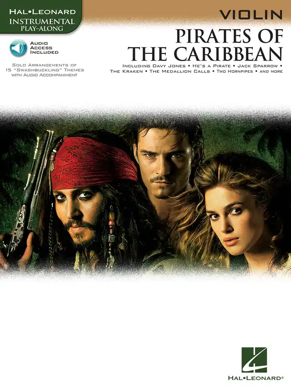 Rychlé Dodání PIRATES OF THE CARIBBEAN + Audio Online / housle